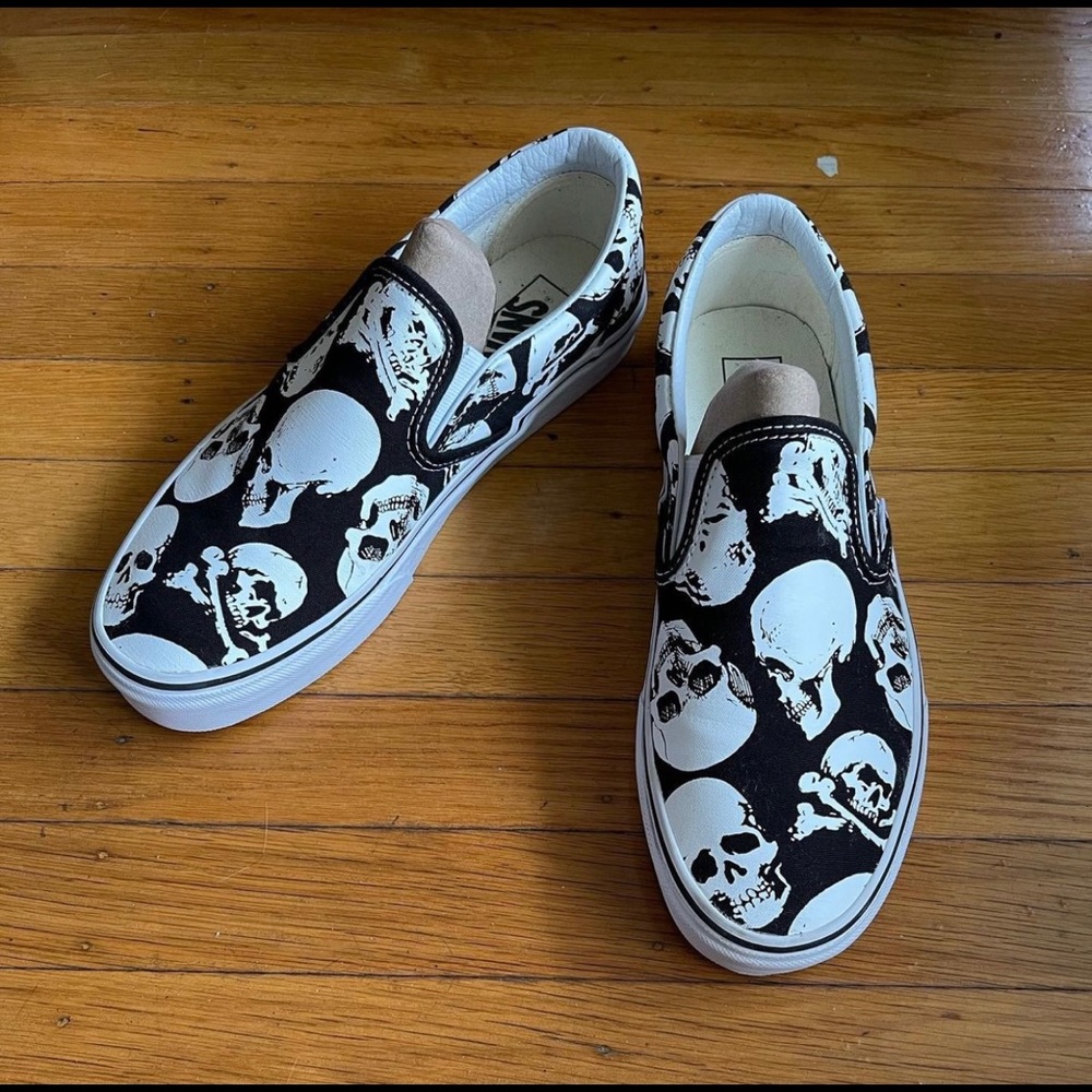 Vans skull slip on